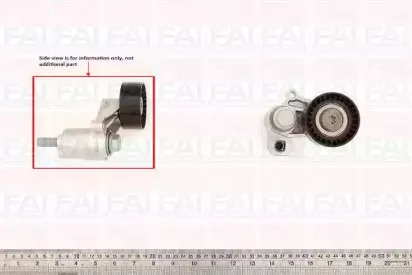 Натяжитель ремня, клиновой зубча FAI AutoParts купить