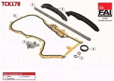 Комплект цели привода распредвала FAI AutoParts купить