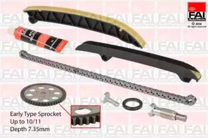Комплект цели привода распредвала FAI AutoParts купить