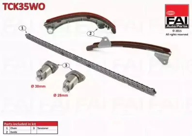 Комплект цели привода распредвала FAI AutoParts купить