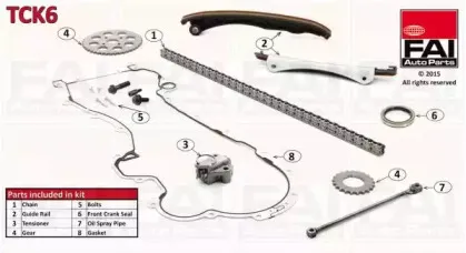 Комплект цели привода распредвала FAI AutoParts купить