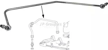 Маслопровод, компрессор JP GROUP купить