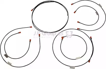 Комплект трубопроводов тормозного привода JP GROUP купить