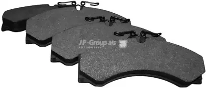 Комплект тормозных колодок, дисковый тормоз JP GROUP купить
