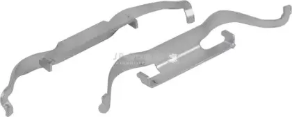 Комплектующие, колодки дискового тормоза JP GROUP купить