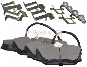Комплект тормозных колодок, дисковый тормоз JP GROUP купить