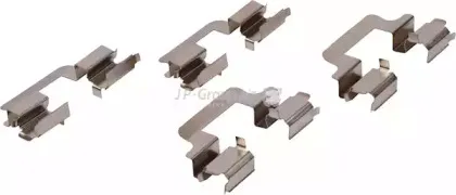 Комплектующие, колодки дискового тормоза JP GROUP купить