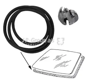 Прокладка, ветровое стекло JP GROUP купить