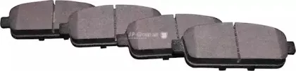 Комплект тормозных колодок, дисковый тормоз JP GROUP купить
