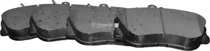 Комплект тормозных колодок, дисковый тормоз JP GROUP купить