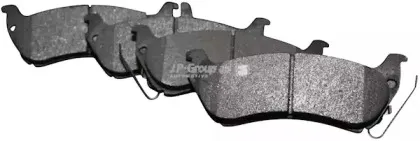 Комплект тормозных колодок, дисковый тормоз JP GROUP купить