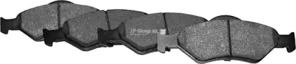 Комплект тормозных колодок, дисковый тормоз JP GROUP купить