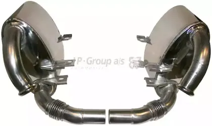 Глушитель выхлопных газов конечный JP GROUP купить