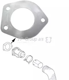 Прокладка, заслонка кожуха отопителя JP GROUP купить