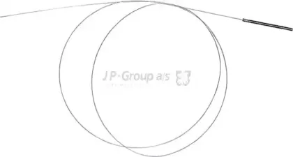 Тросик замка капота JP GROUP купить