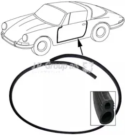 Уплотнение двери JP GROUP купить