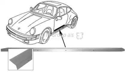 Облицовка / защитная накладка, дверь JP GROUP купить
