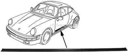 Облицовка / защитная накладка, дверь JP GROUP купить