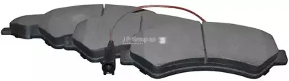 Комплект тормозных колодок, дисковый тормоз JP GROUP купить