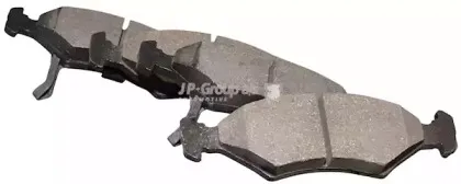 Комплект тормозных колодок, дисковый тормоз JP GROUP купить