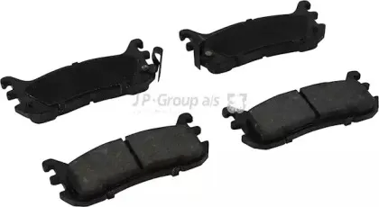 Комплект тормозных колодок, дисковый тормоз JP GROUP купить