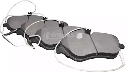 Комплект тормозных колодок, дисковый тормоз JP GROUP купить