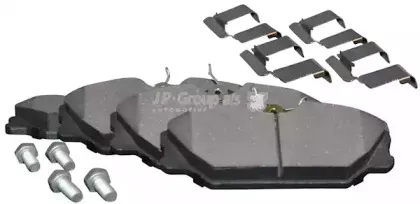 Комплект тормозных колодок, дисковый тормоз JP GROUP купить