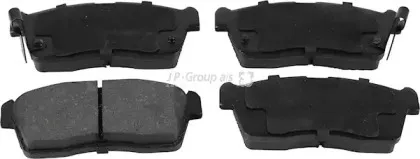Комплект тормозных колодок, дисковый тормоз JP GROUP купить