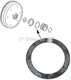 Дистанционная шайба, коленчатый вал JP GROUP купить