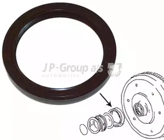Уплотняющее кольцо, коленчатый вал JP GROUP купить