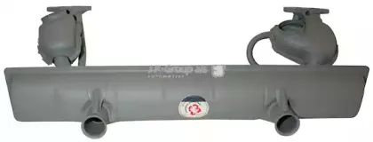 Глушитель выхлопных газов конечный JP GROUP купить