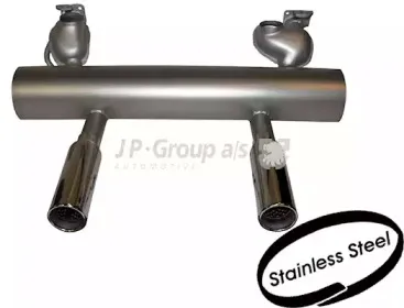 Глушитель для спортивного автомобиля JP GROUP купить