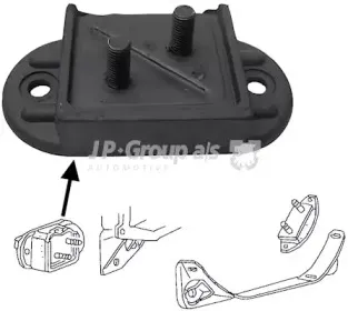 Подвеска, ступенчатая коробка передач JP GROUP купить