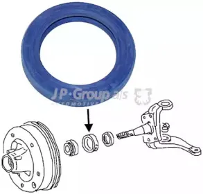 Уплотняющее кольцо вала, подшипник ступицы колеса JP GROUP купить