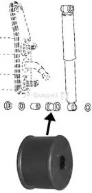 Втулка, амортизатор JP GROUP купить