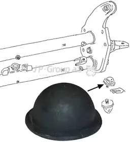 Буфер, балка моста JP GROUP купить