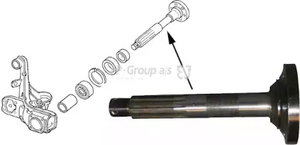 Поворотный кулак, подвеска колеса JP GROUP купить