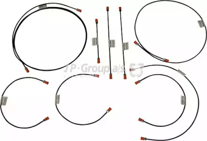 Комплект трубопроводов тормозного привода JP GROUP купить