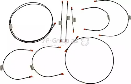 Комплект трубопроводов тормозного привода JP GROUP купить