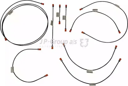 Комплект трубопроводов тормозного привода JP GROUP купить