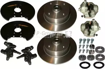 Комплект тормозов, дисковый тормозной механизм JP GROUP купить