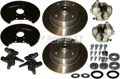 Комплект тормозов, дисковый тормозной механизм JP GROUP купить