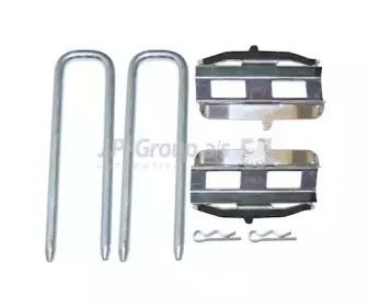 Комплектующие, тормозные колодки JP GROUP купить