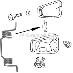 Крышка, топливной бак JP GROUP купить