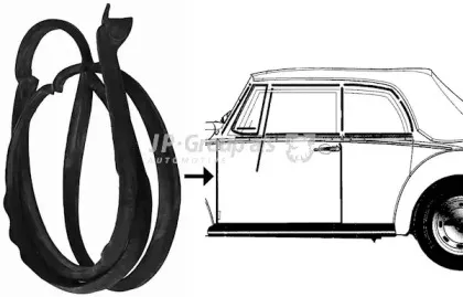 Уплотнение двери JP GROUP купить