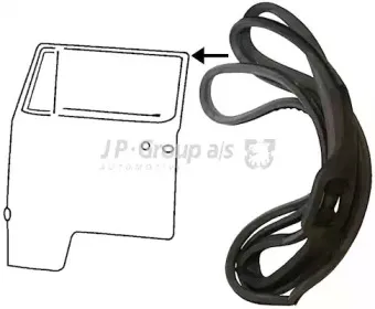 Уплотнение двери JP GROUP купить