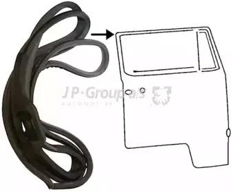 Уплотнение двери JP GROUP купить