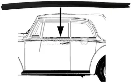 Прокладка, боковое стекло JP GROUP купить