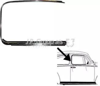 Облицовка / защитная накладка, дверь JP GROUP купить