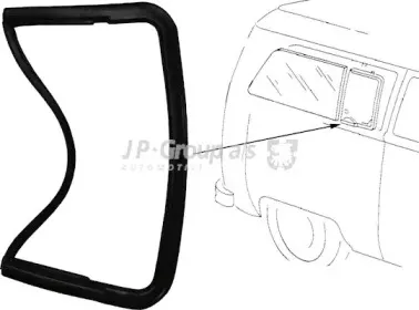 Прокладка, боковое стекло JP GROUP купить